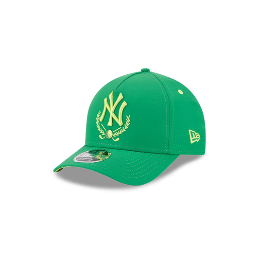 New York Yankees MLB Ecom Customs April 9FORTY Ajustable Verde