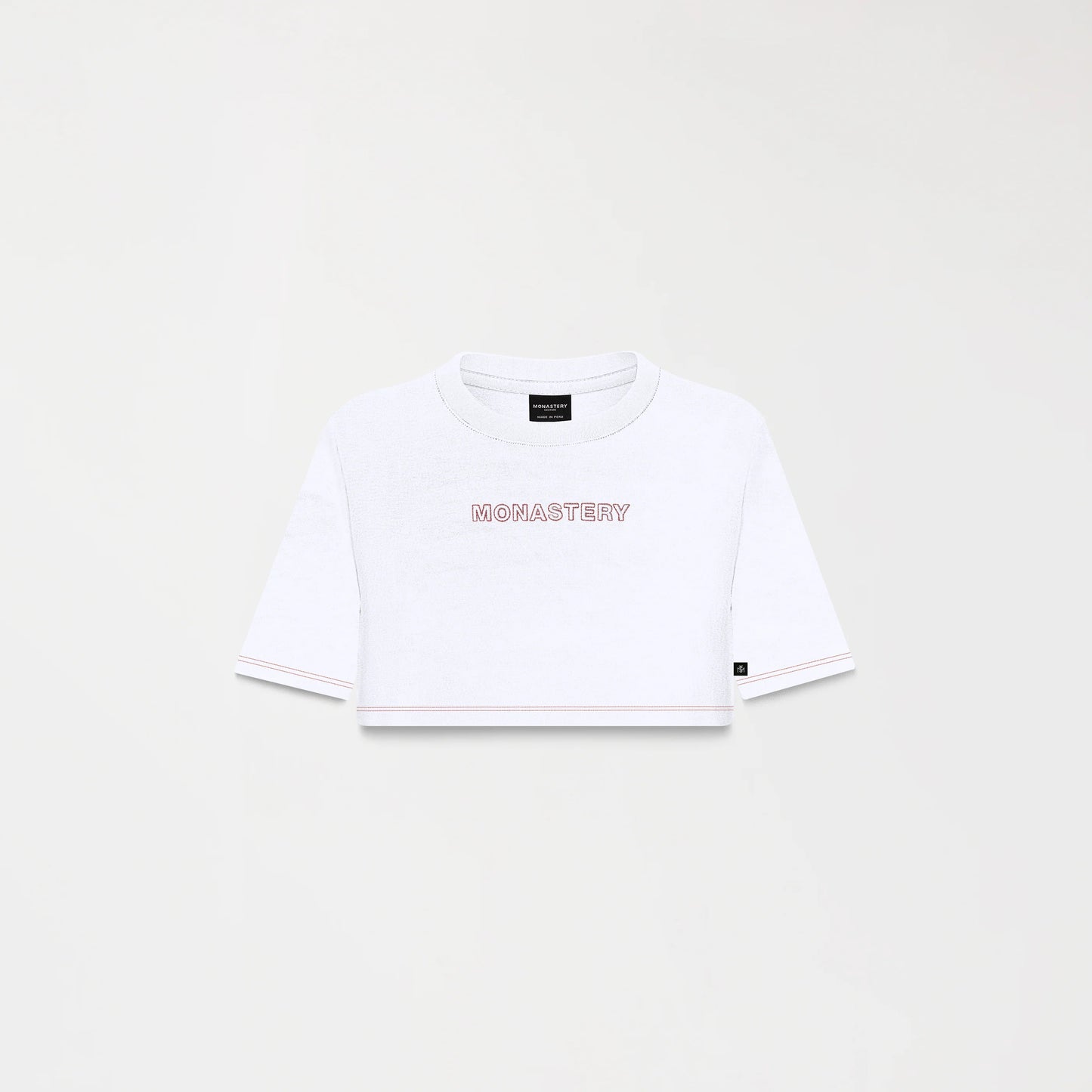 ROISIN CROP TOP WHITE MONASTERY