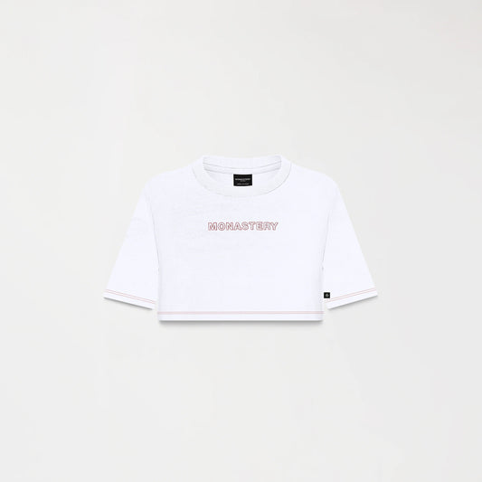 ROISIN CROP TOP WHITE MONASTERY