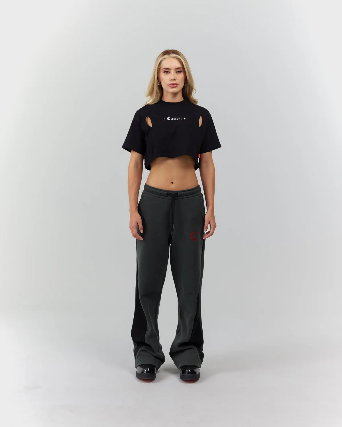 ARDENTE CROP TOP BLACK CLEMONT
