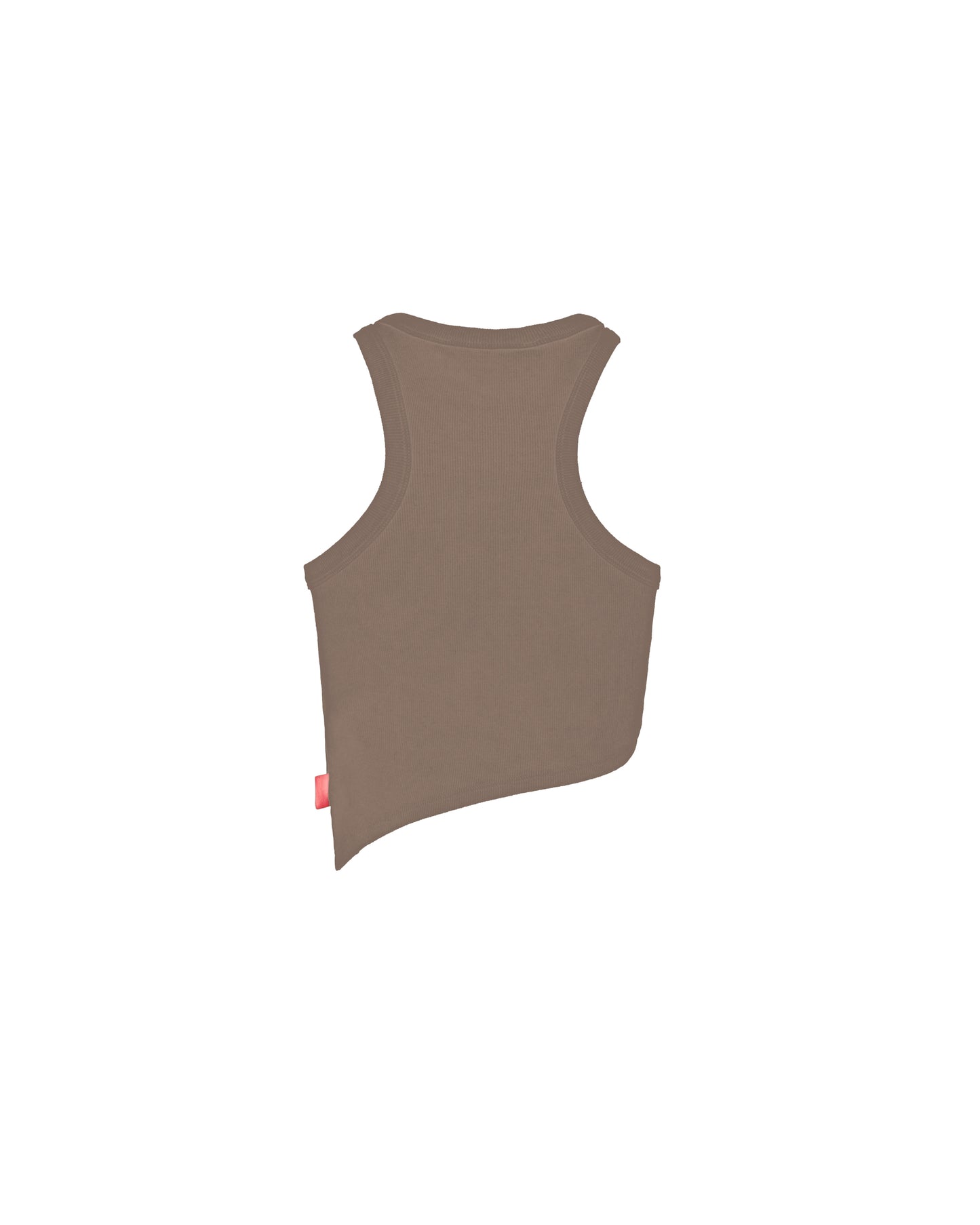 PIACEVOLE CROP TOP TAUPE CLEMONT