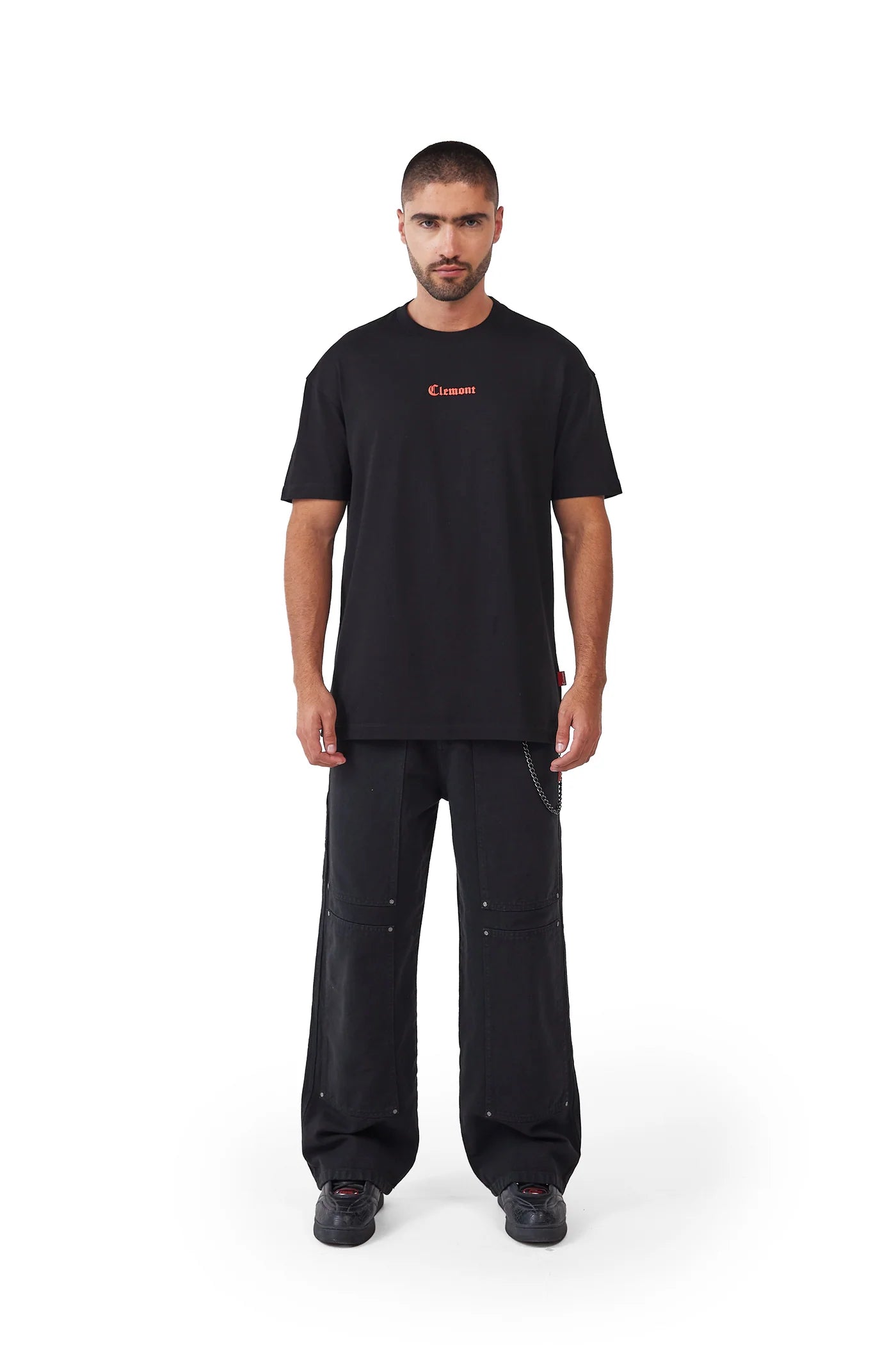 PAURA CAMISETA NEGRO CLEMONT