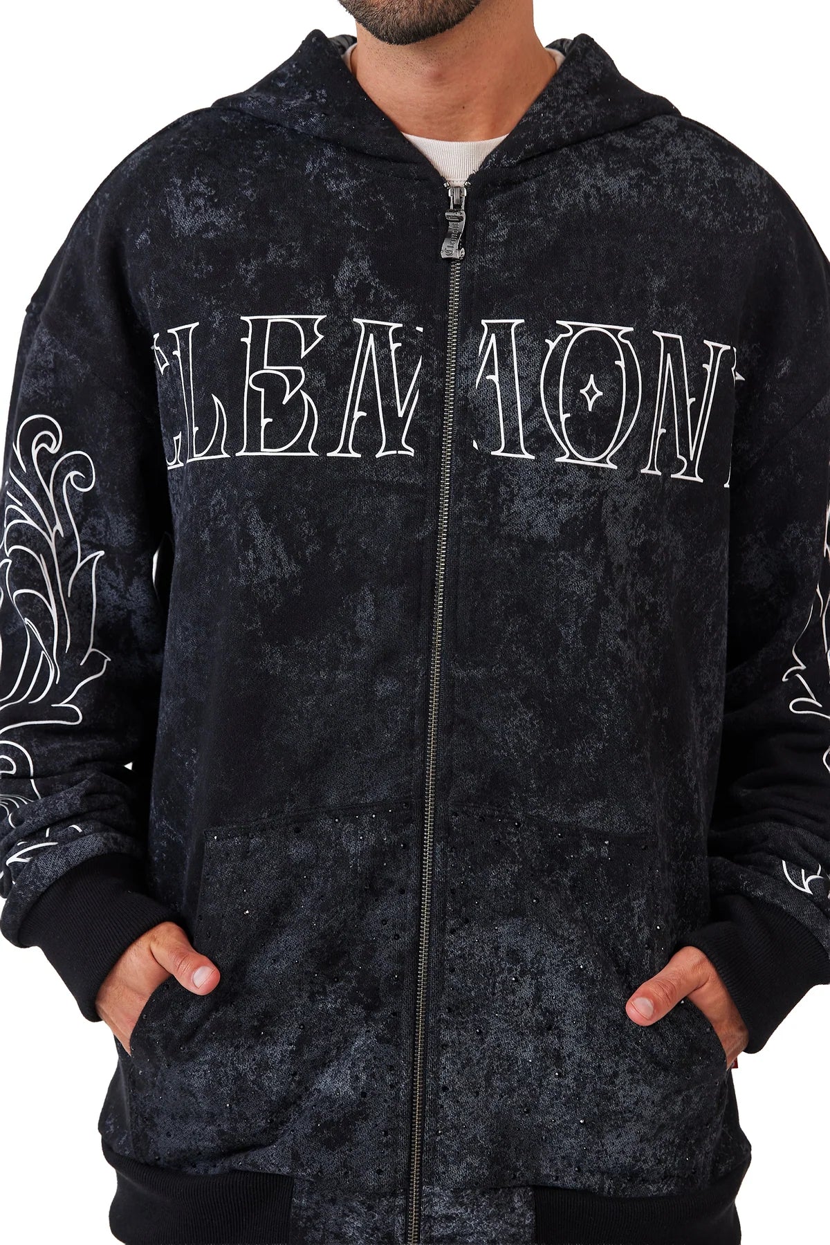 MALEVOLO HOODIE NEGRO CLEMONT