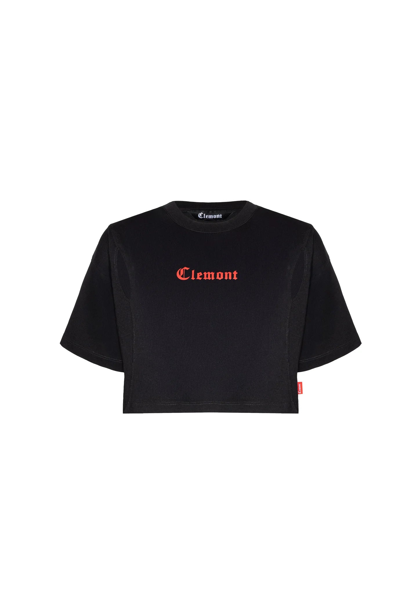 SOFFERENZA CROP TOPS NEGRO CLEMONT