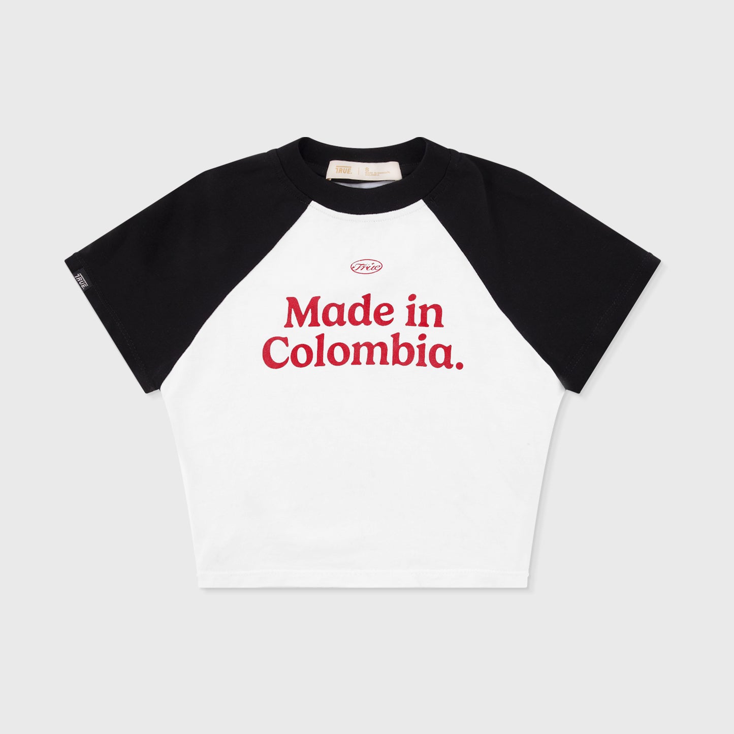 COLOMBIA BABY TEE BLACK TRUE