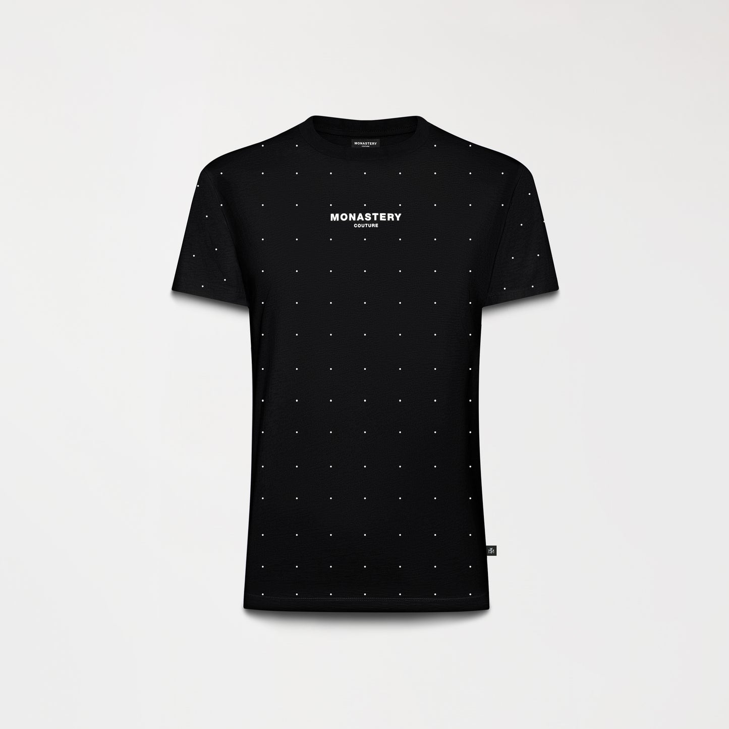 QYLLA TSHIRT BLACK MONASTERY