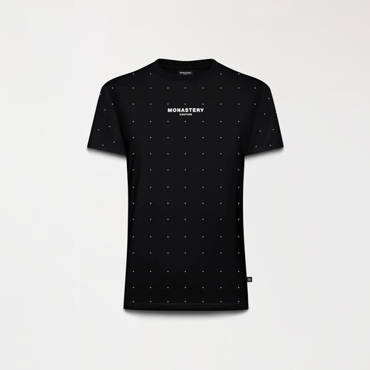 QYLLA TSHIRT BLACK MONASTERY