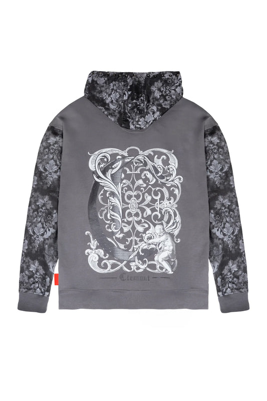 INQUIETO HOODIE GRIS OSCURO CLEMONT