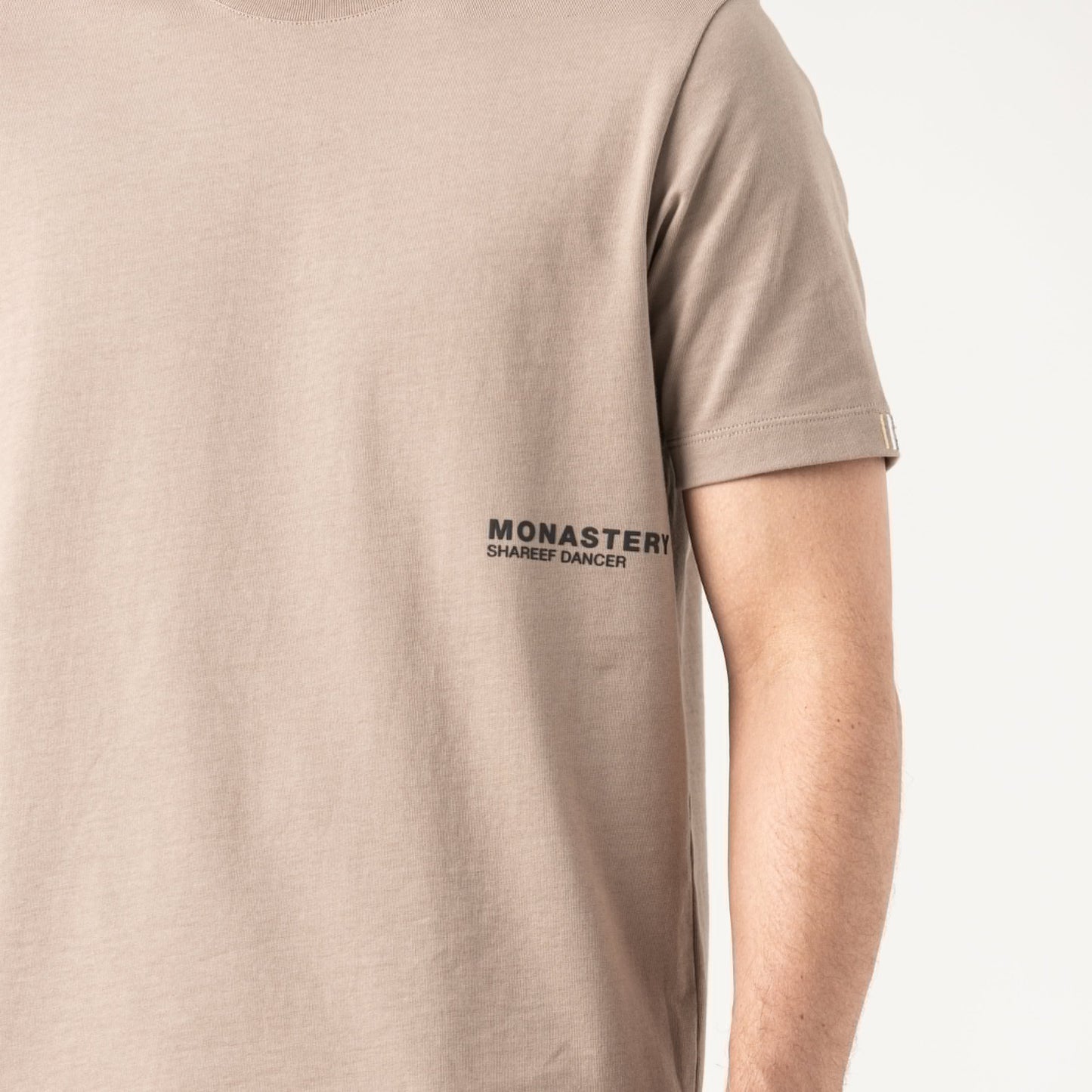 APPLEJACK T-SHIRT TAUPE GRAY MONASTERY