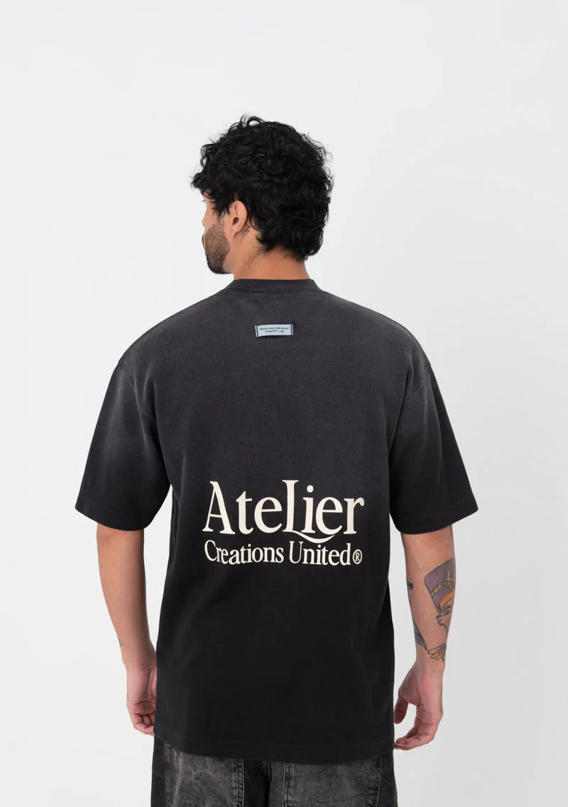 ATELIER OVERSIZED BLACK PURE
