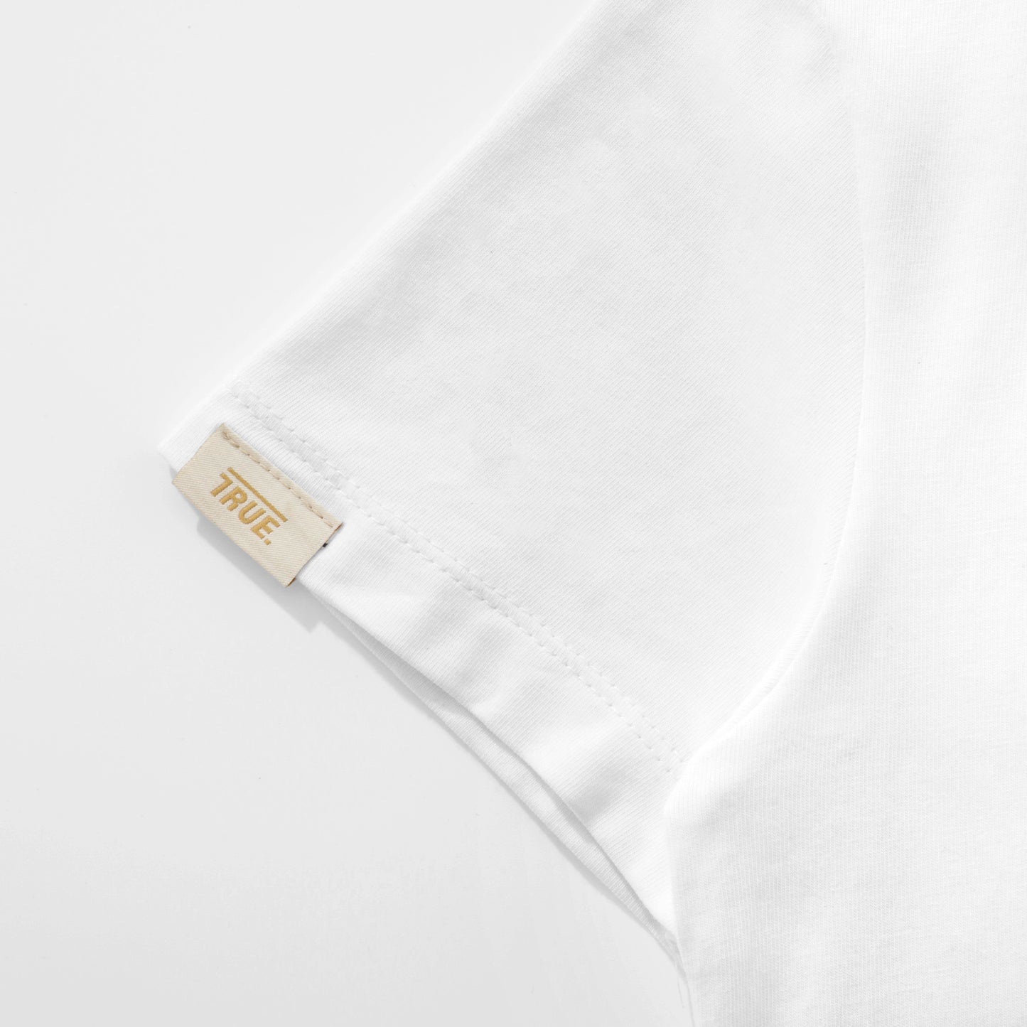 STAMP TEE WHITE TRUE