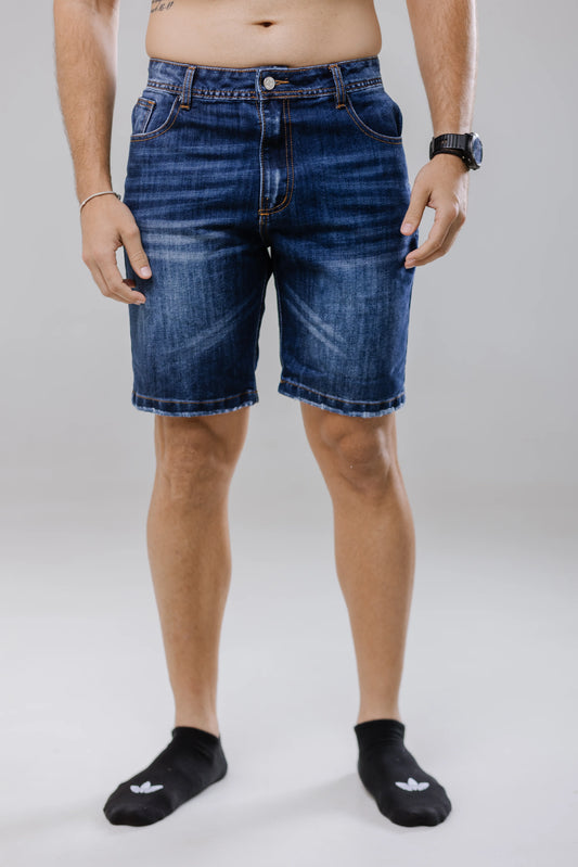 BERMUDA DARK PURPLE DENIM