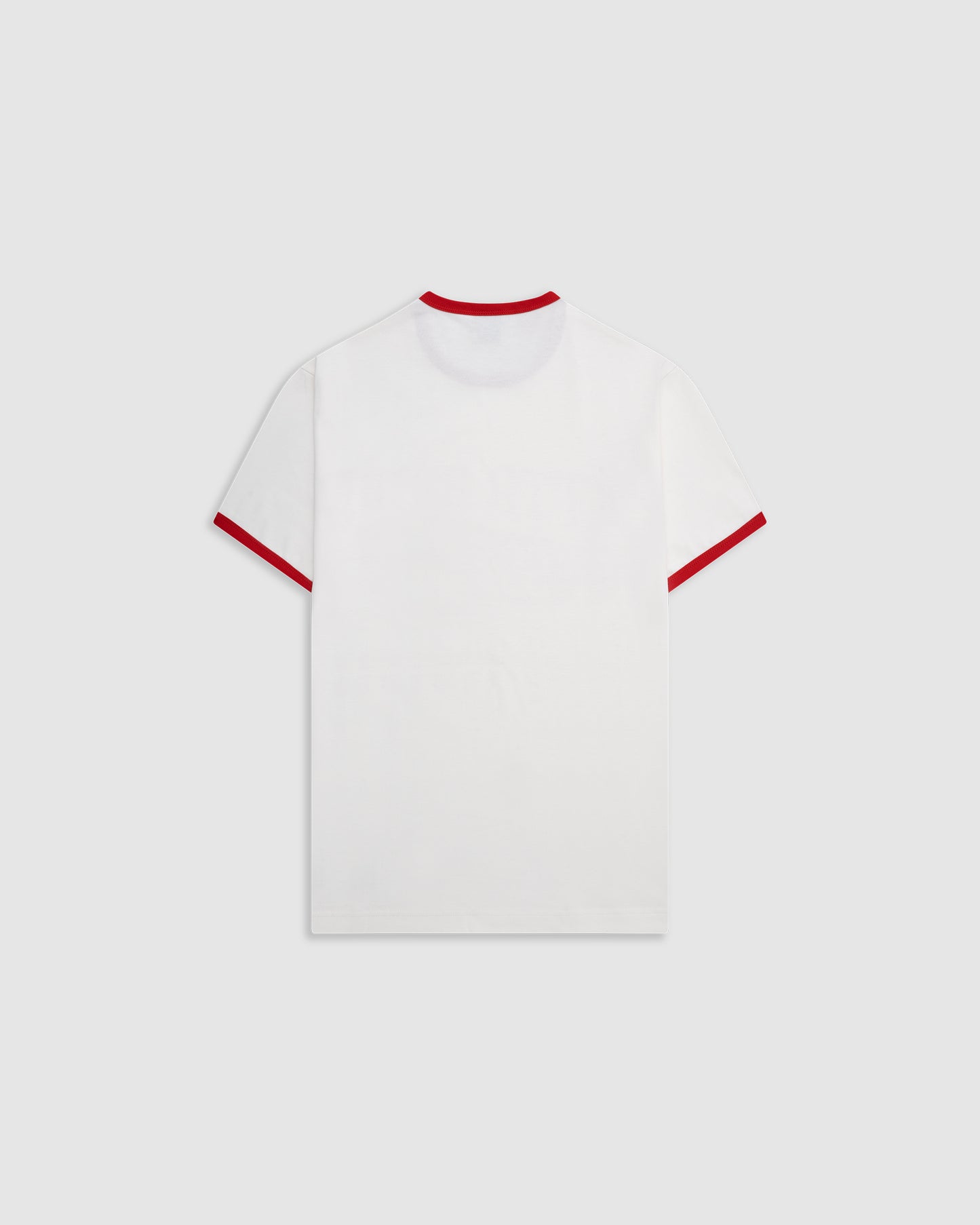 Camiseta Tutto Bene Ringer Fit Blanco Hueso MONOIC