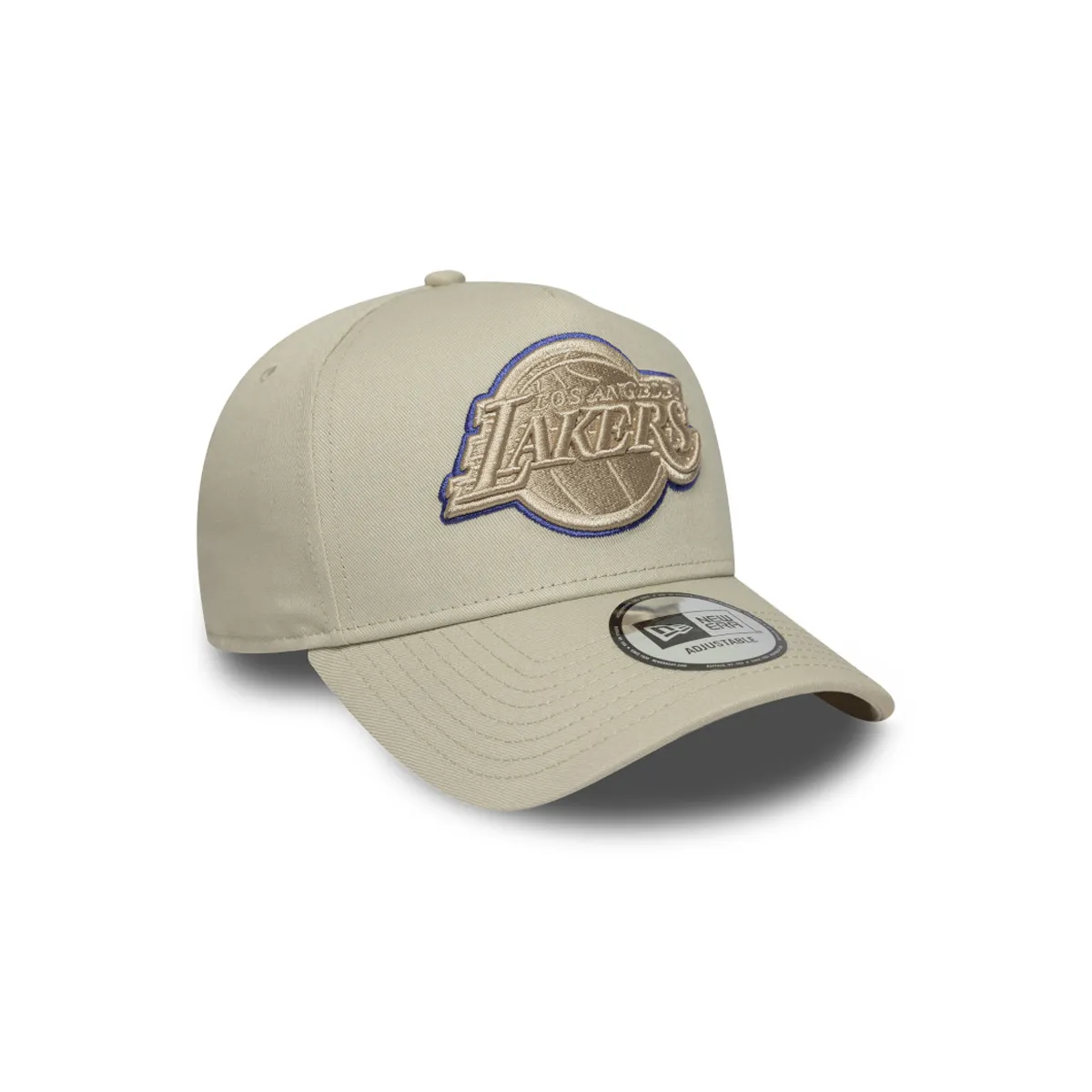 Los Angeles Lakers NBA Team Outline 9FORTY Ajustable Beige Unisex New Era