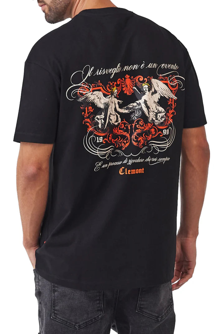 EREBO CAMISETA NEGRO CLEMONT