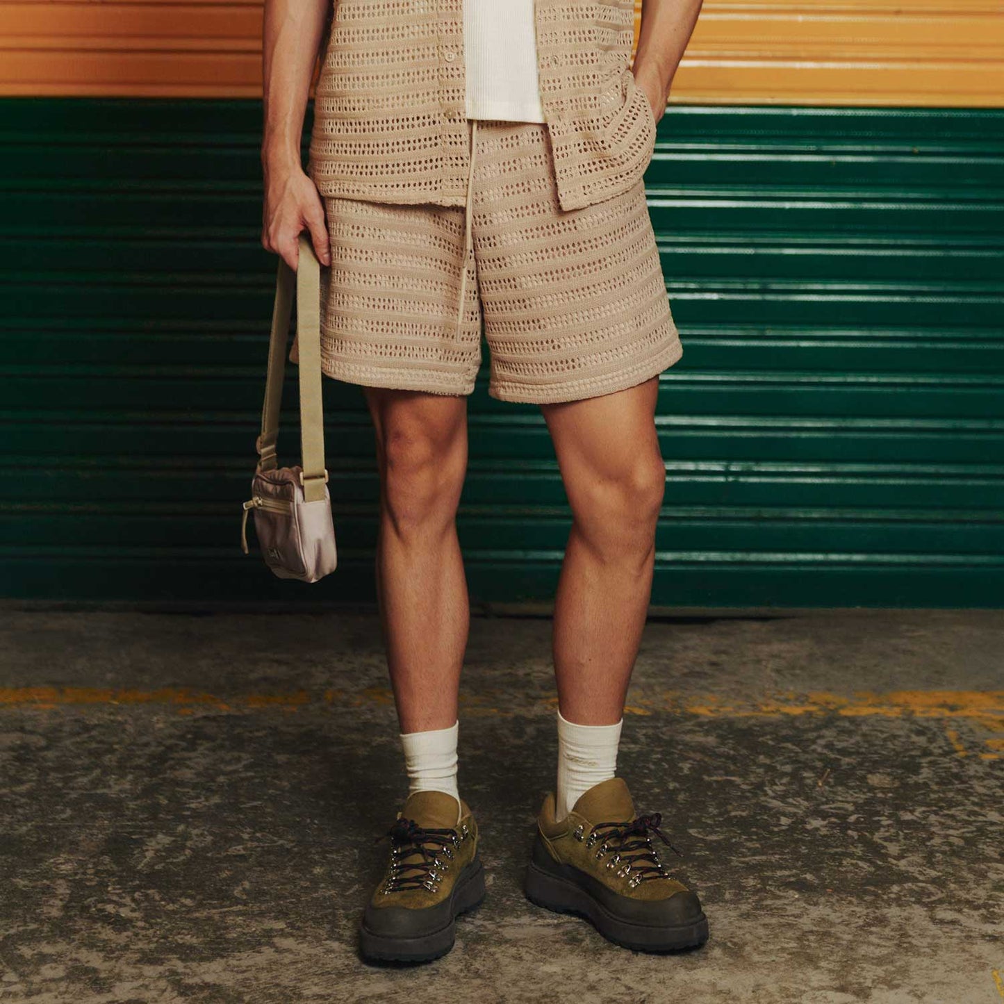 KNIT SHORTS TRUE