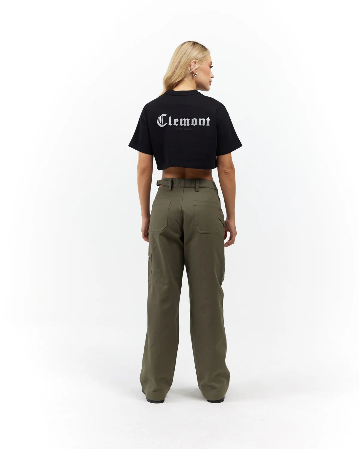 RAGGIANTE CROP TOP BLACK CLEMONT