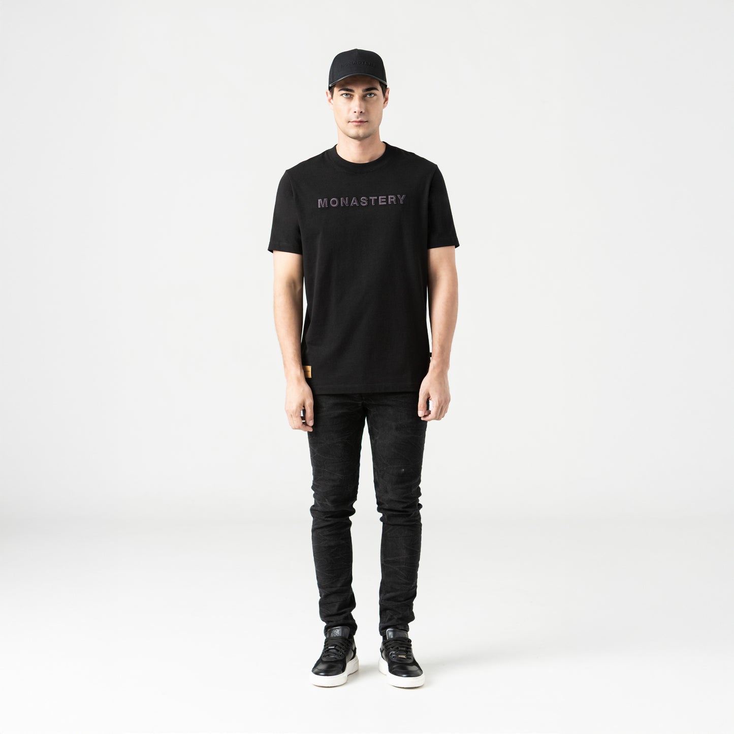 BLAZE T-SHIRT BLACK MONASTERY