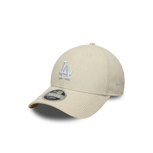 Los Angeles Dodgers MLB Cord 9FORTY Ajustable Beige New Era