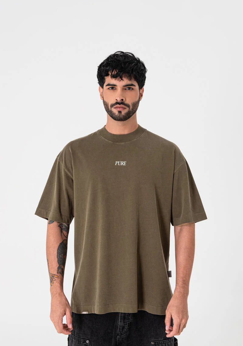 HERALDIC BROWN OVERSIZED PURE