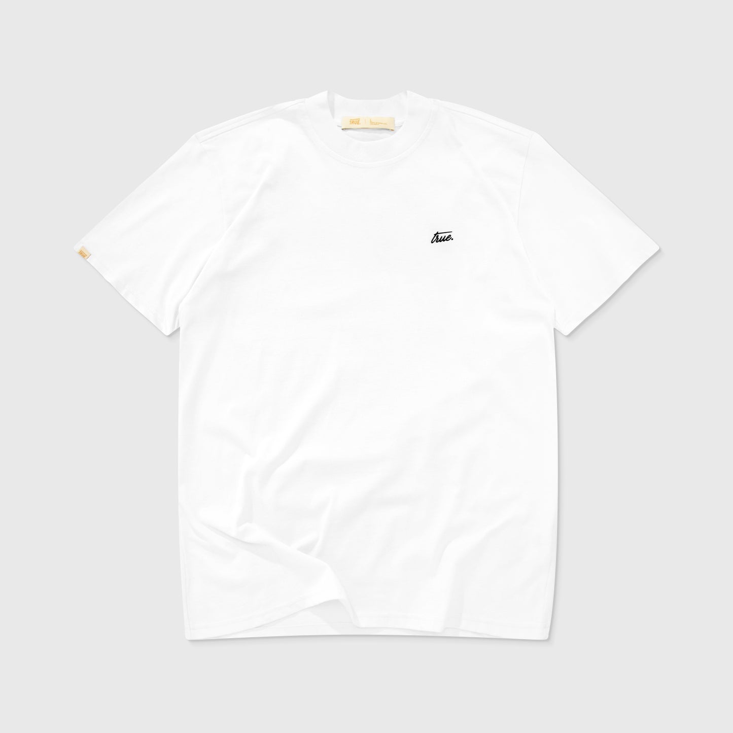 Cursive Logo T-Shirt White True