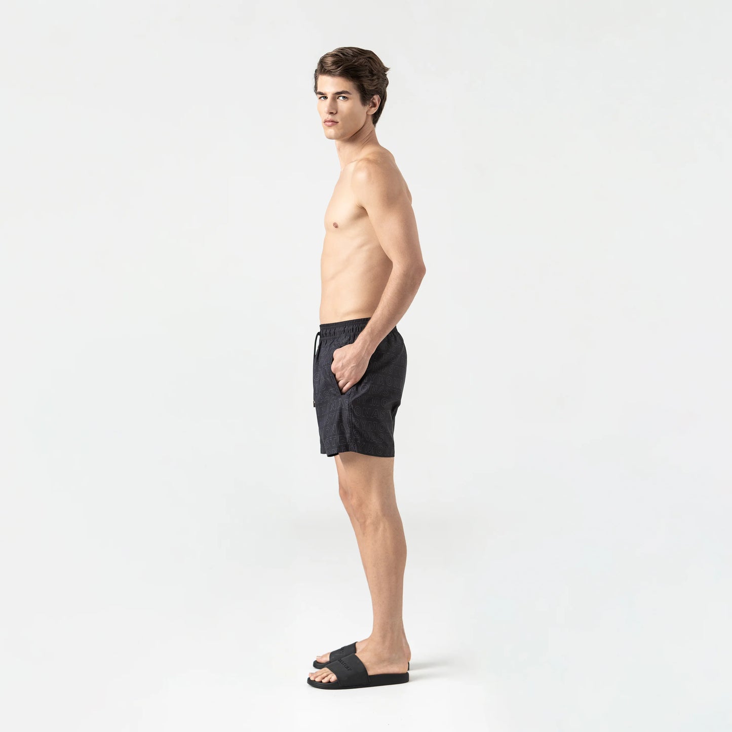 BAHAM SWIM SHORT BLACK MONASTERY
