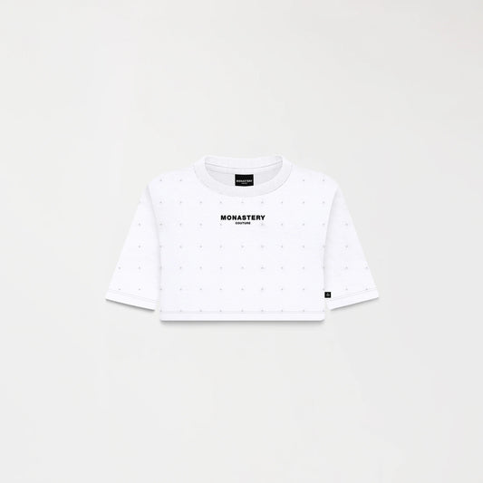 SORA CROP TOP WHITE MONASTERY