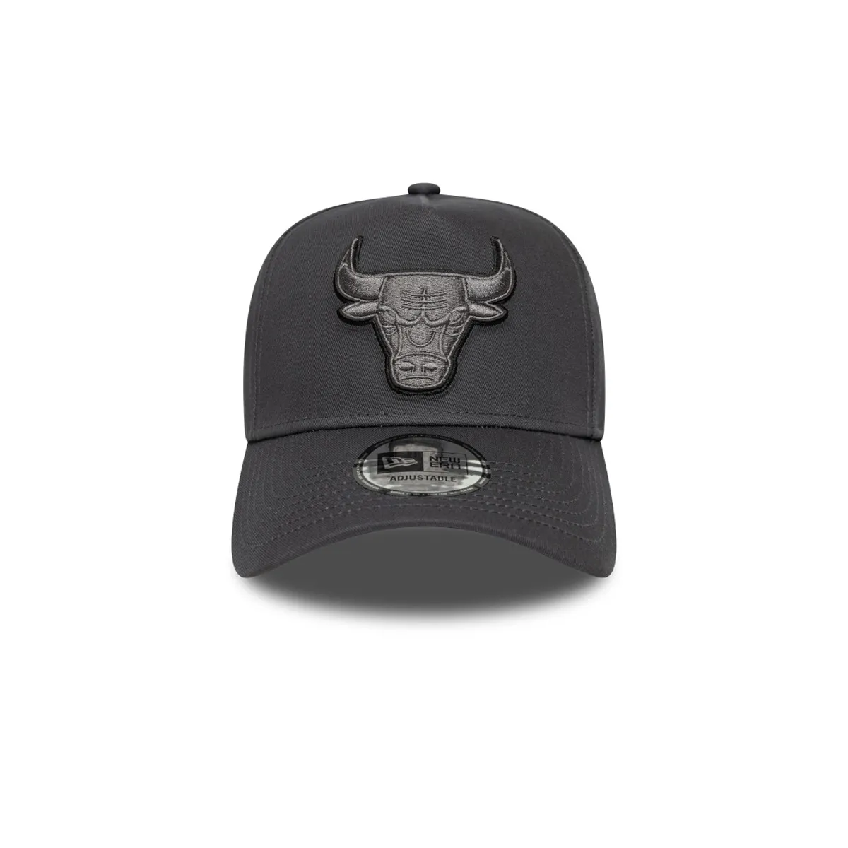 Chicago Bulls NBA Team Outline 9FORTY Ajustable Gris Unisex New Era
