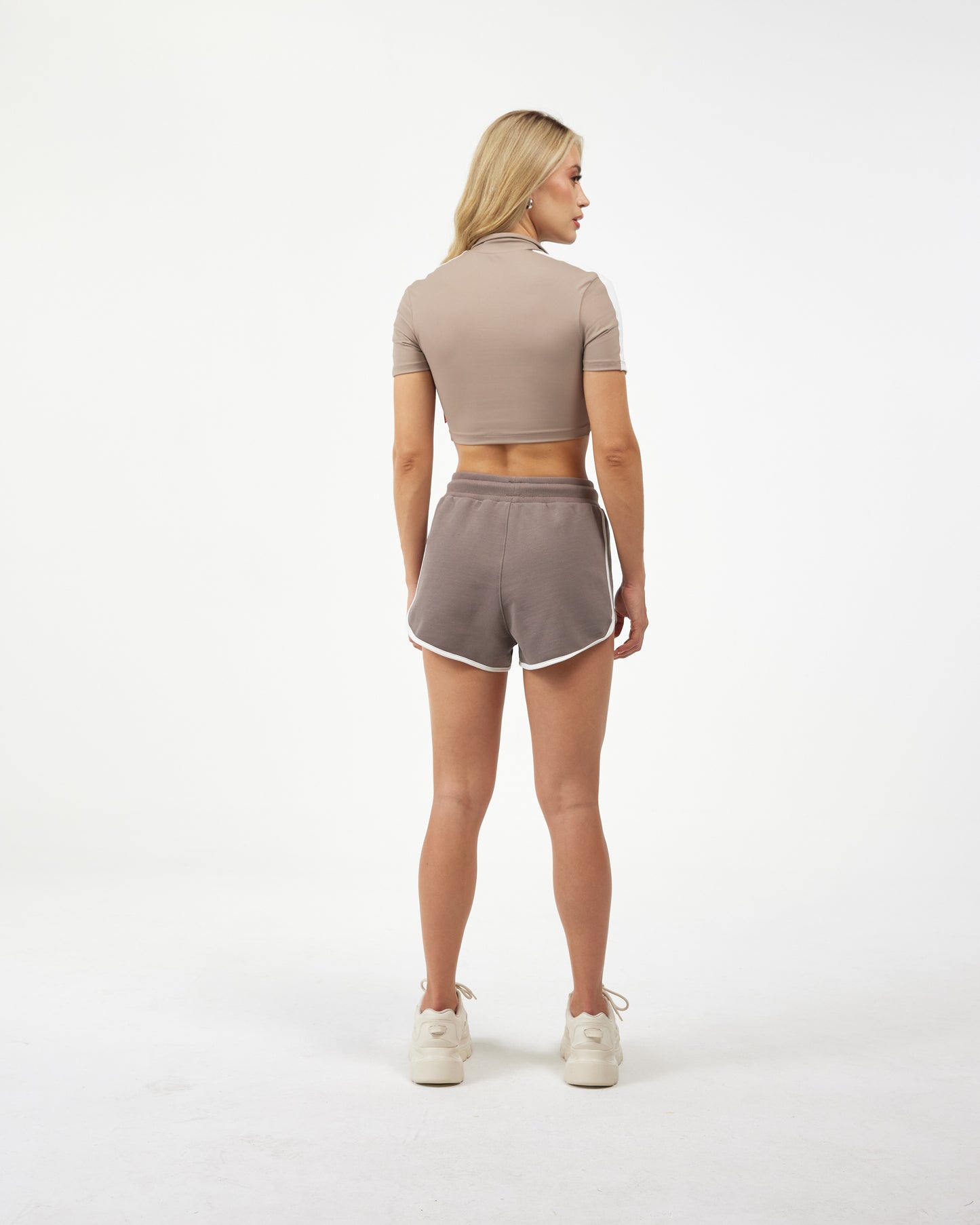 LUMINOSA CROP TOP TAUPE CLEMONT