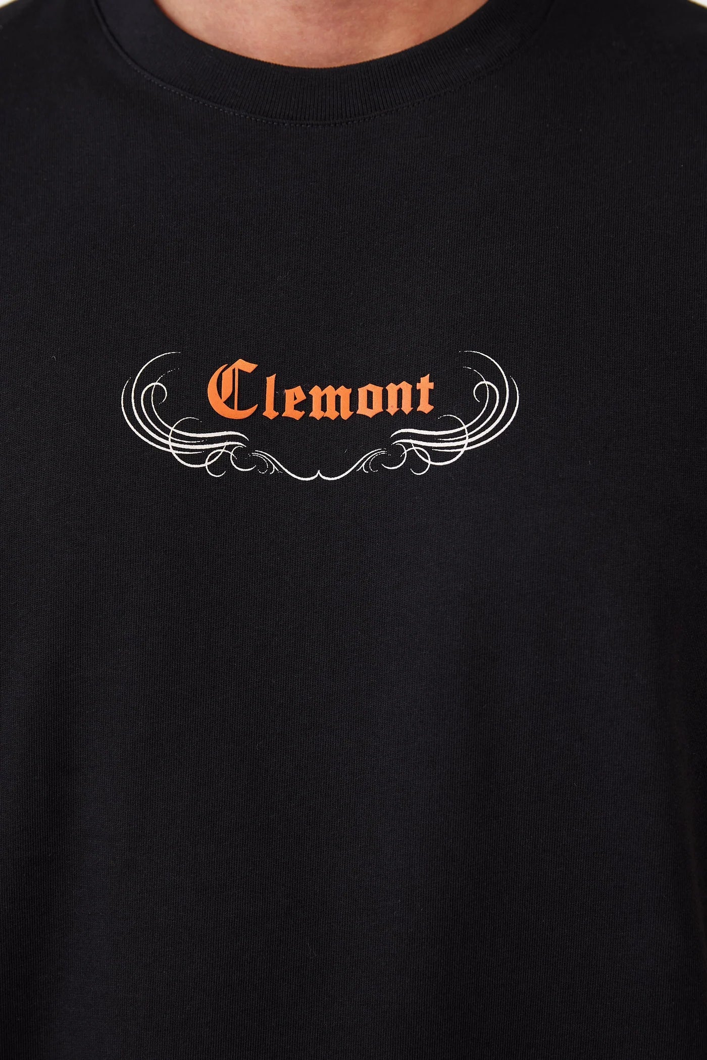 EREBO CAMISETA NEGRO CLEMONT