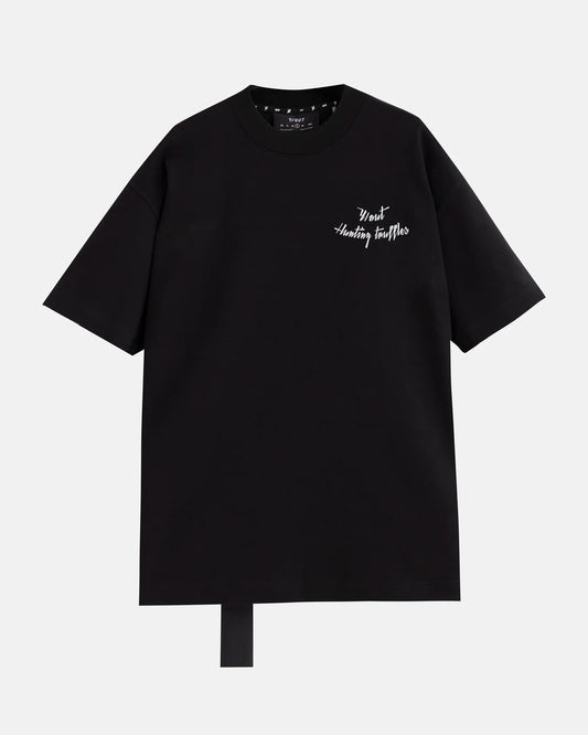 SEEKERS TSHIRT BLACK Y/OUT
