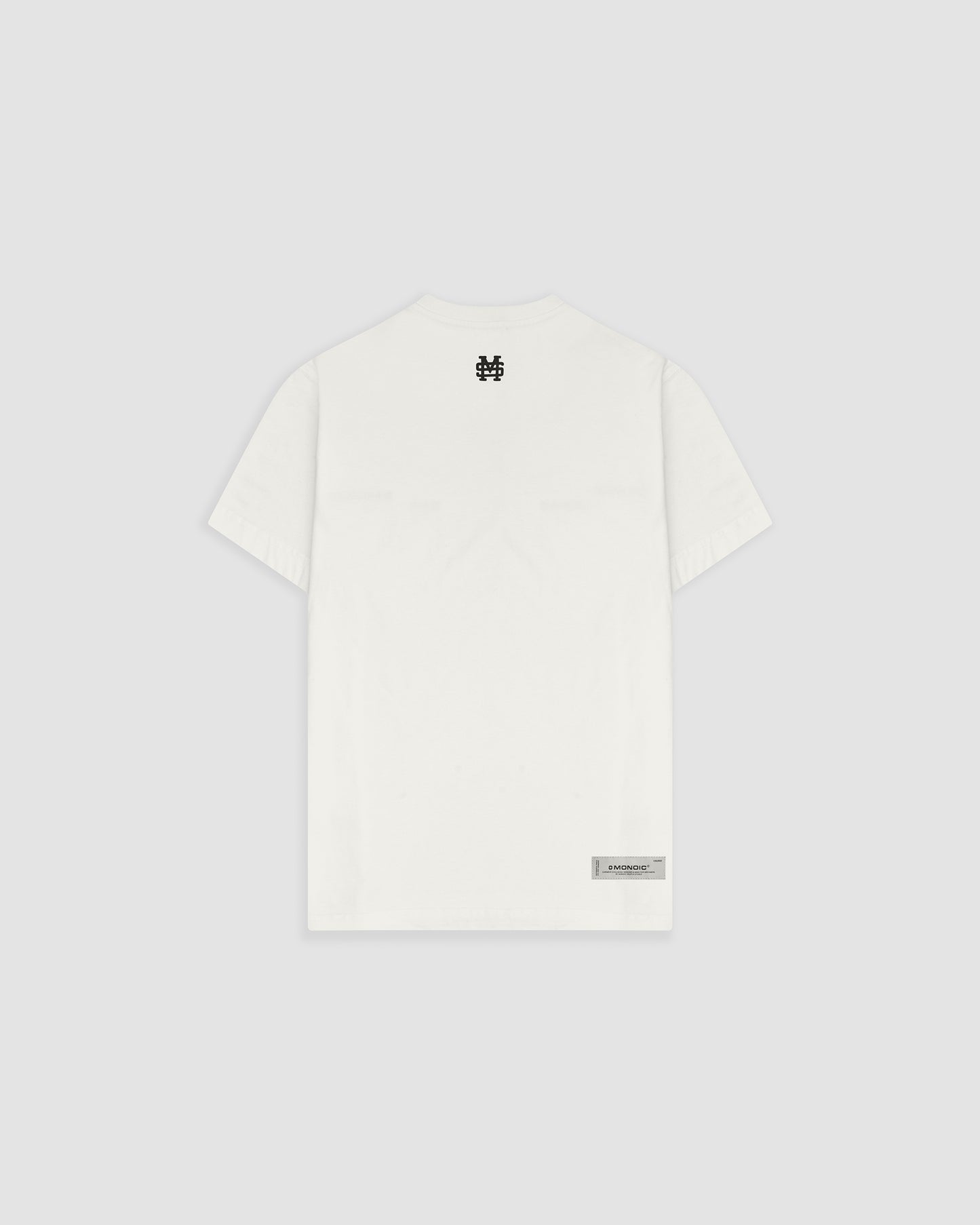CAMISETA OVERSIZED BÁSICA V2 BLANCA MONOIC