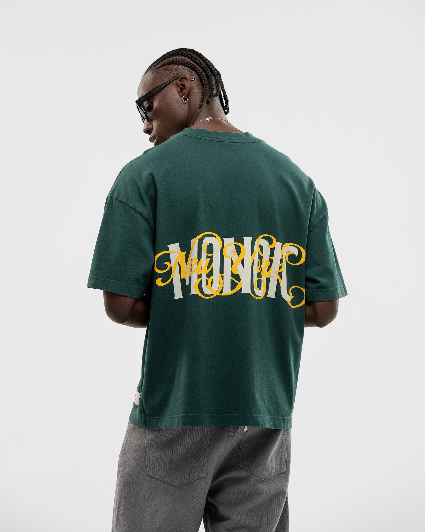 NY FOREST BOXY FIT GREEN MONOIC