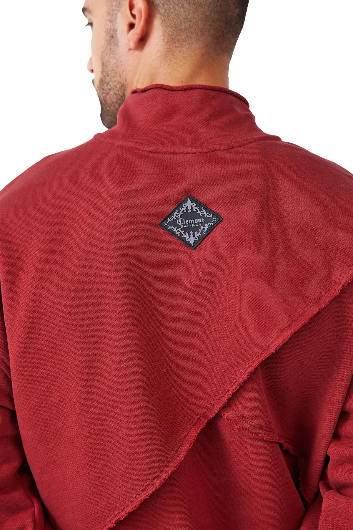 DISTRUTTO HOODIES BURGUNDY CLEMONT