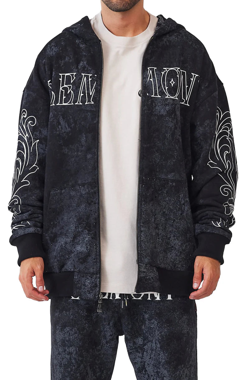 MALEVOLO HOODIE NEGRO CLEMONT