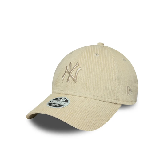 New York Yankees MLB Cord 9FORTY Ajustable Beige New Era