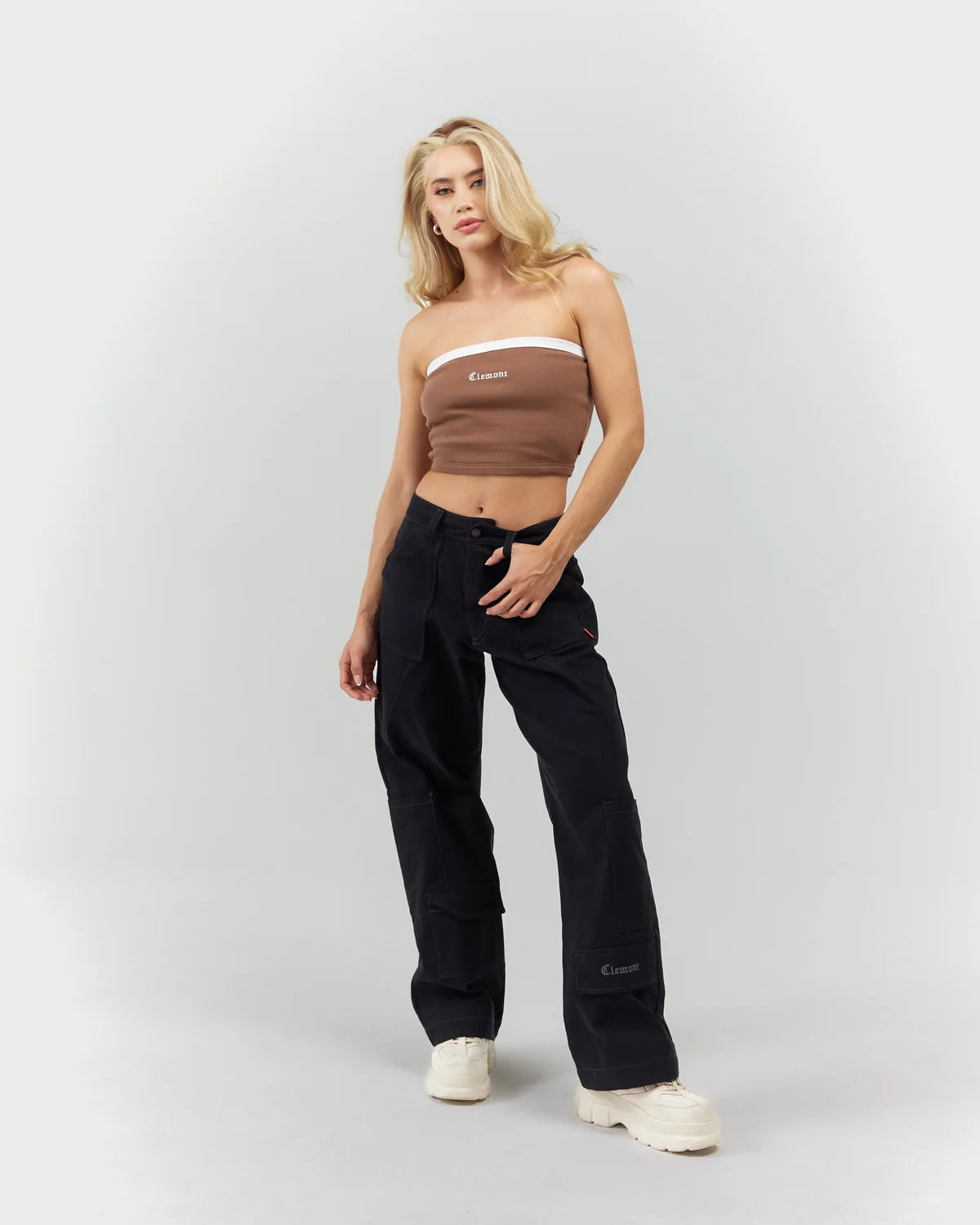 STRAPLESS FELICITÁ TAUPÉ CLEMONT