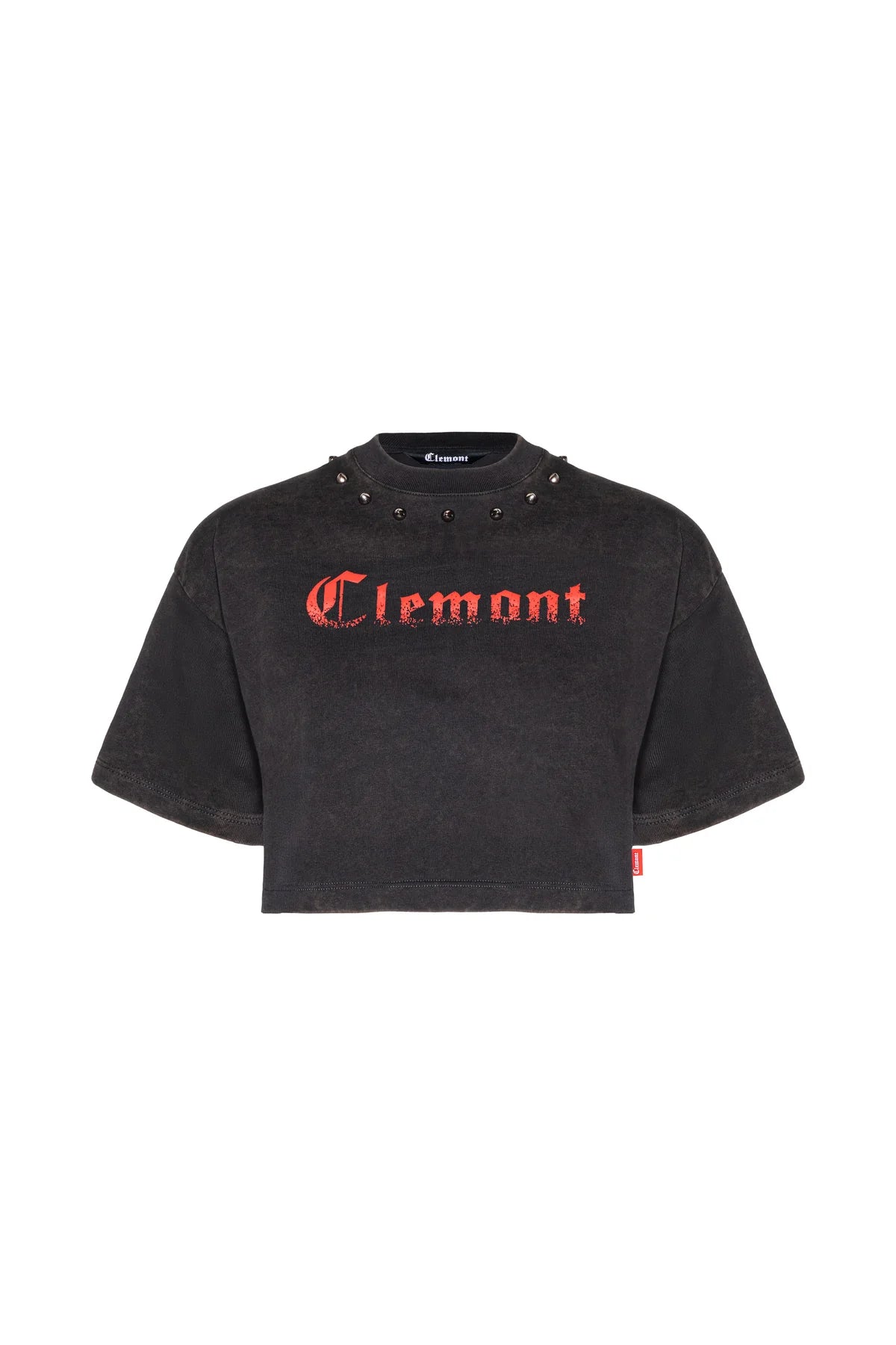 CAOS CROP TOPS NEGRO CLEMONT