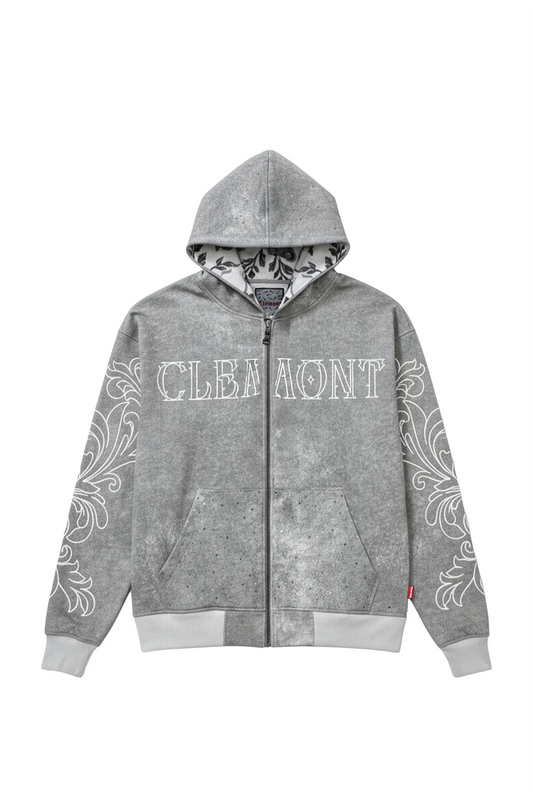 MALEVOLO HOODIE GRIS CLEMONT