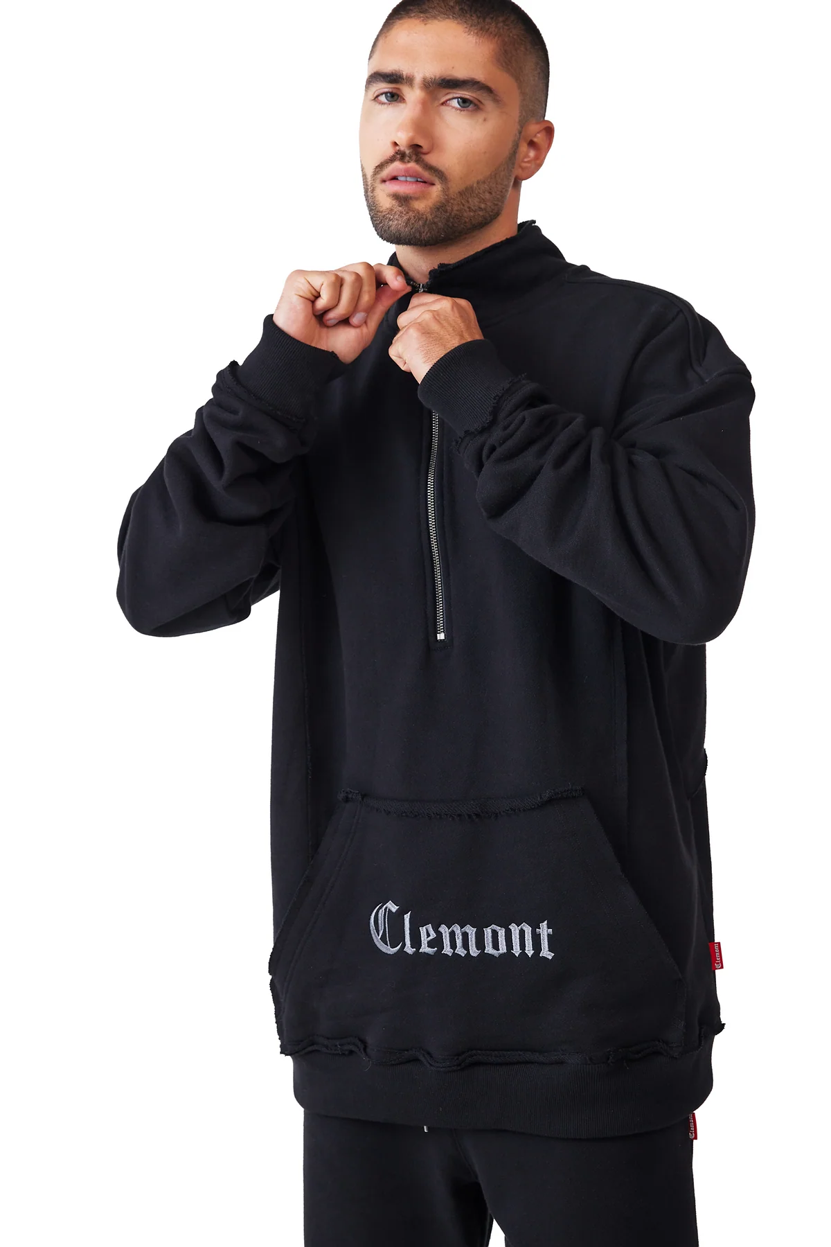 DISTRUTTO HOODIE NEGRO CLEMONT