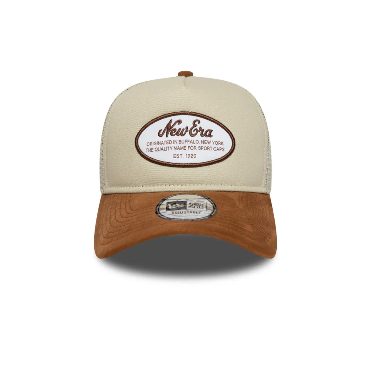 New Era Ne Patch 9FORTY Ajustable Beige New Era
