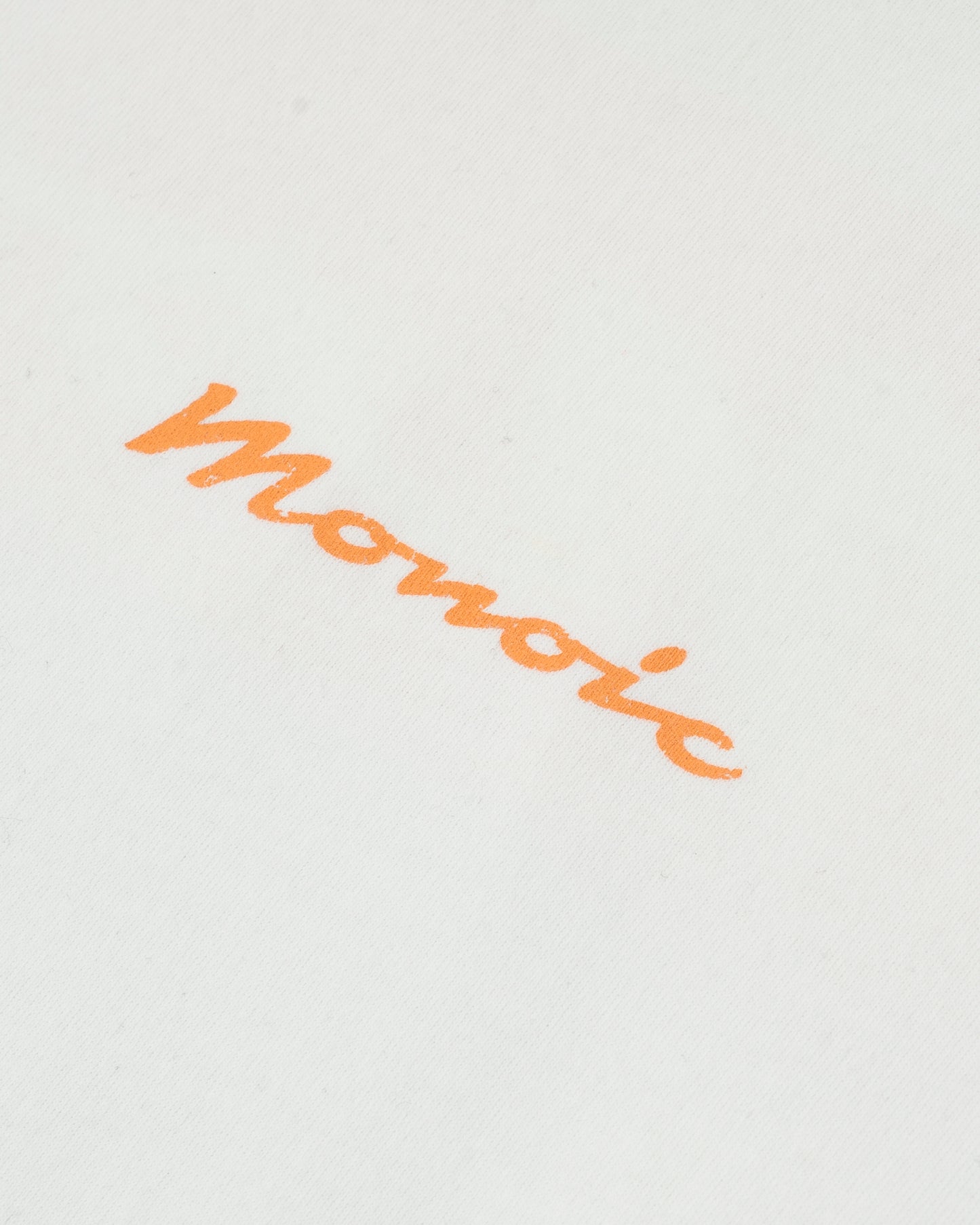 Camiseta Oversized Di Como Blanco Hueso MONOIC