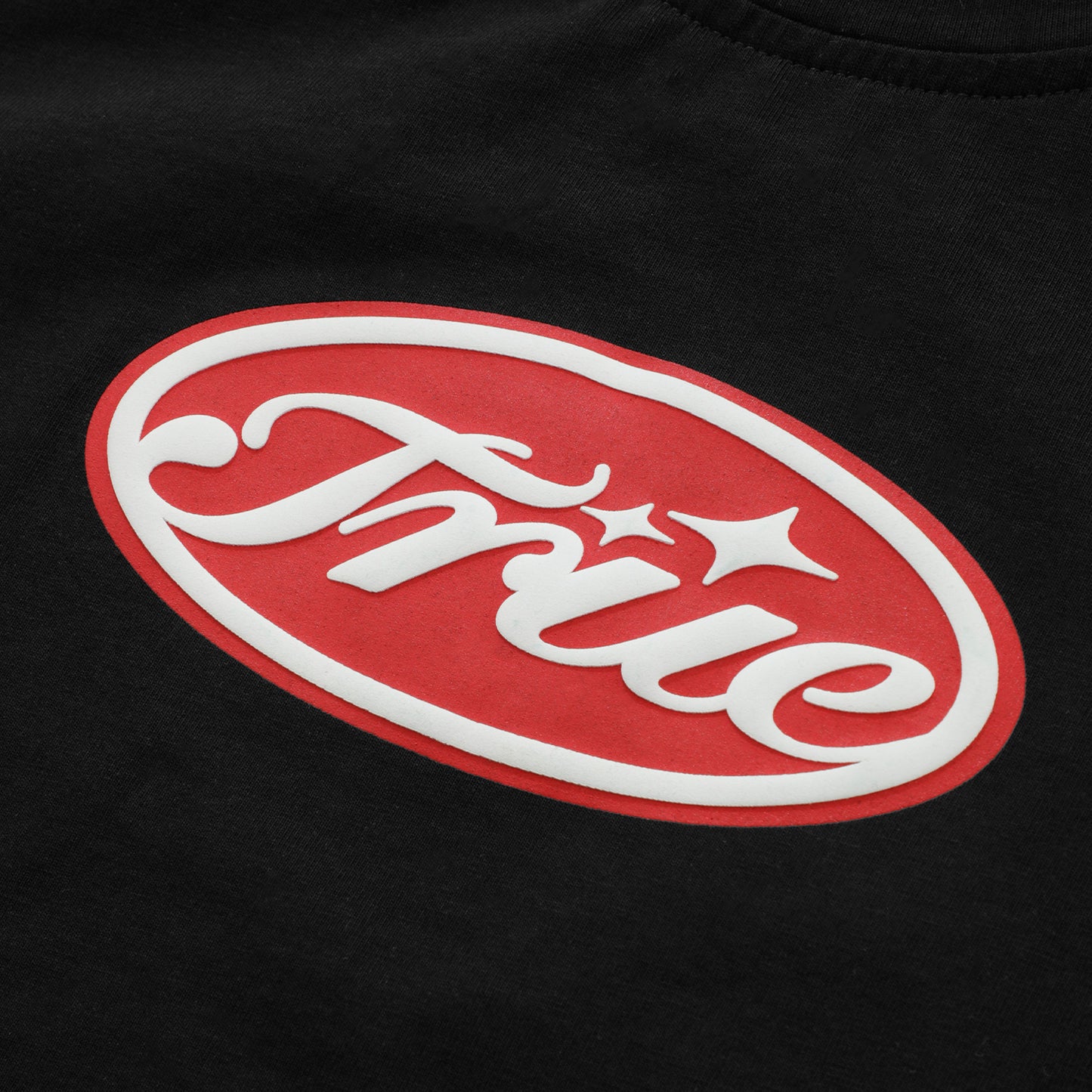 STAMP TEE BLACK TRUE