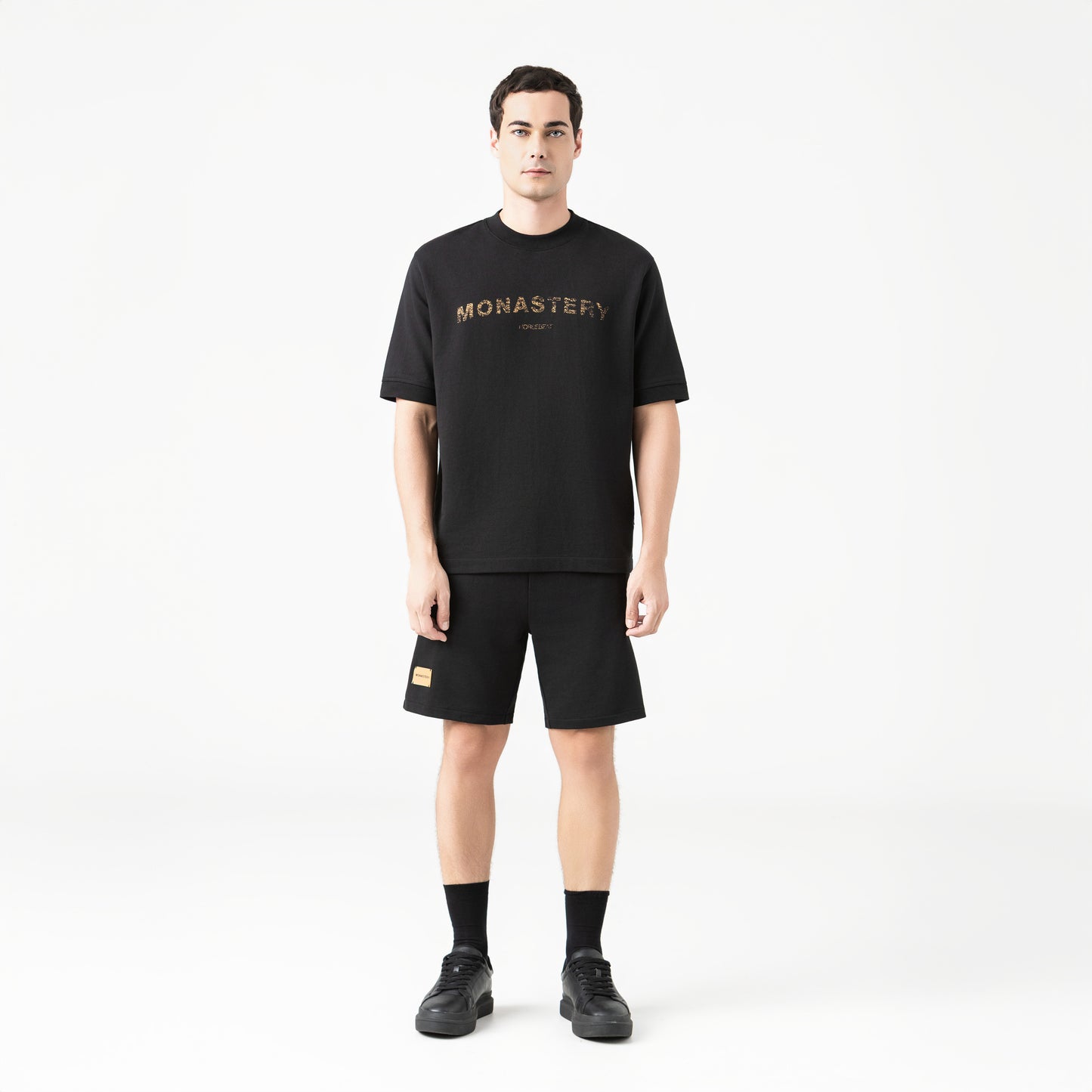 VIKRANT BURDA SHORT BLACK MONASTERY