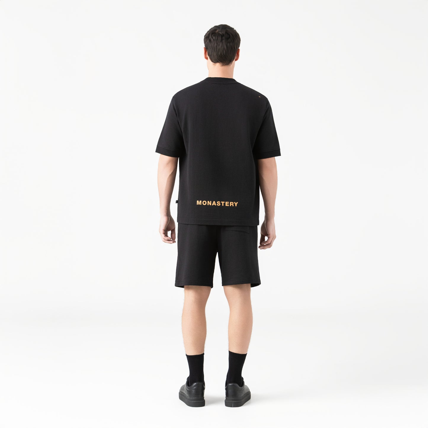 VIKRANT BURDA SHORT BLACK MONASTERY
