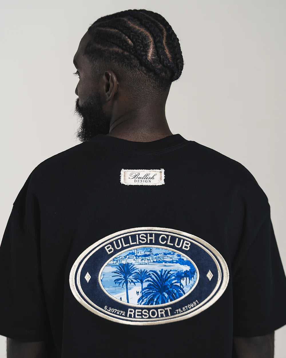 PALM BEACH BLACK OVERSIZED BULLISH