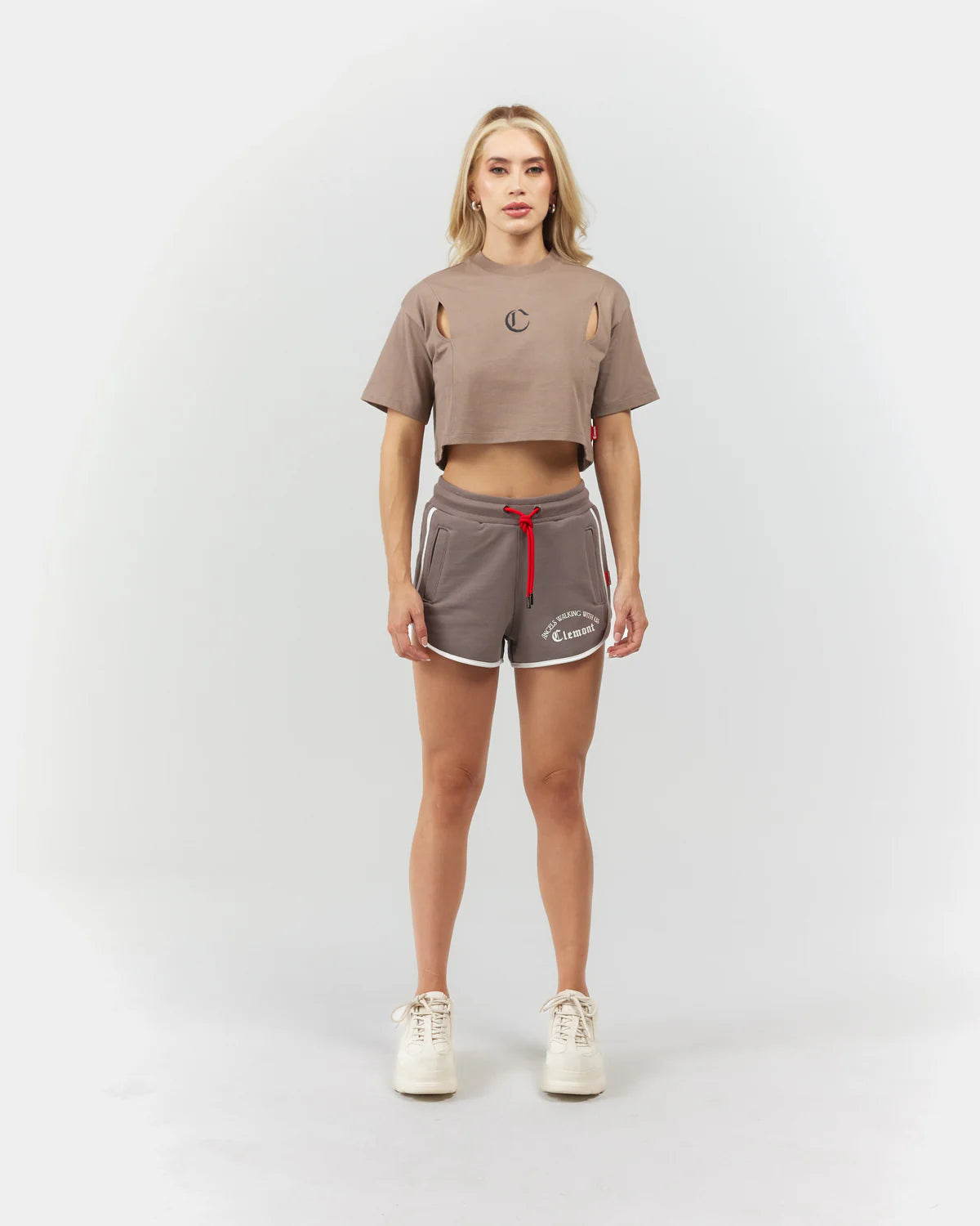 AUGUSTA SHORT WOMEN TAUPE CLEMONT