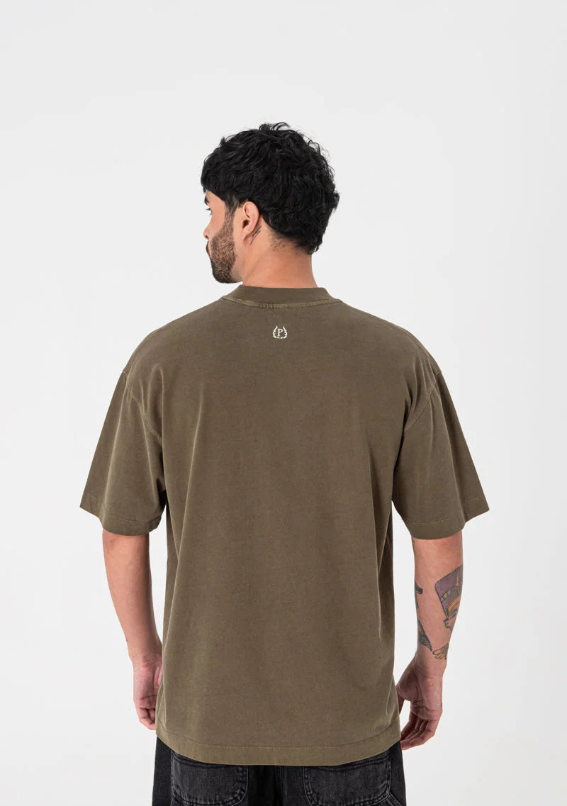 HERALDIC BROWN OVERSIZED PURE