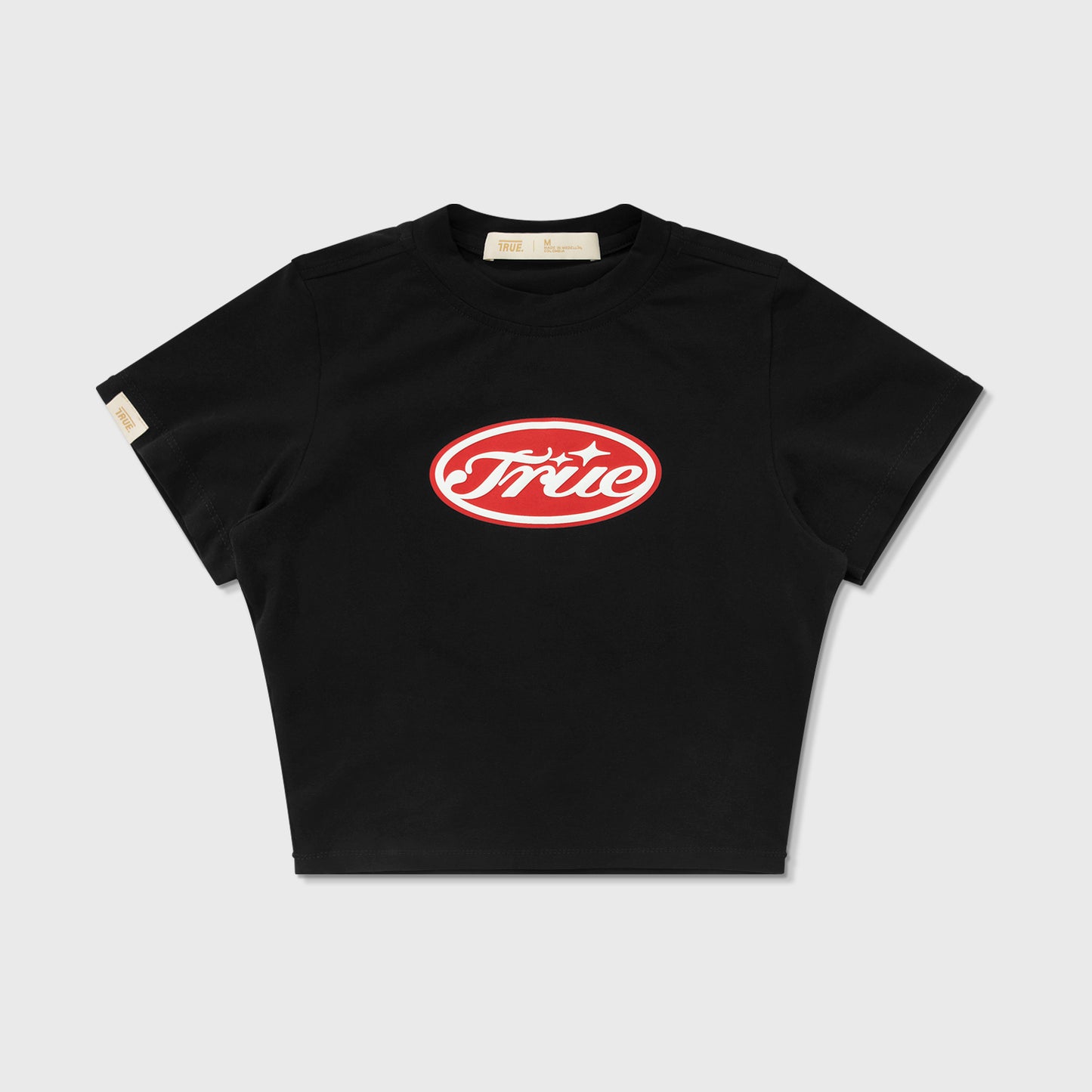 STAMP TEE BLACK TRUE