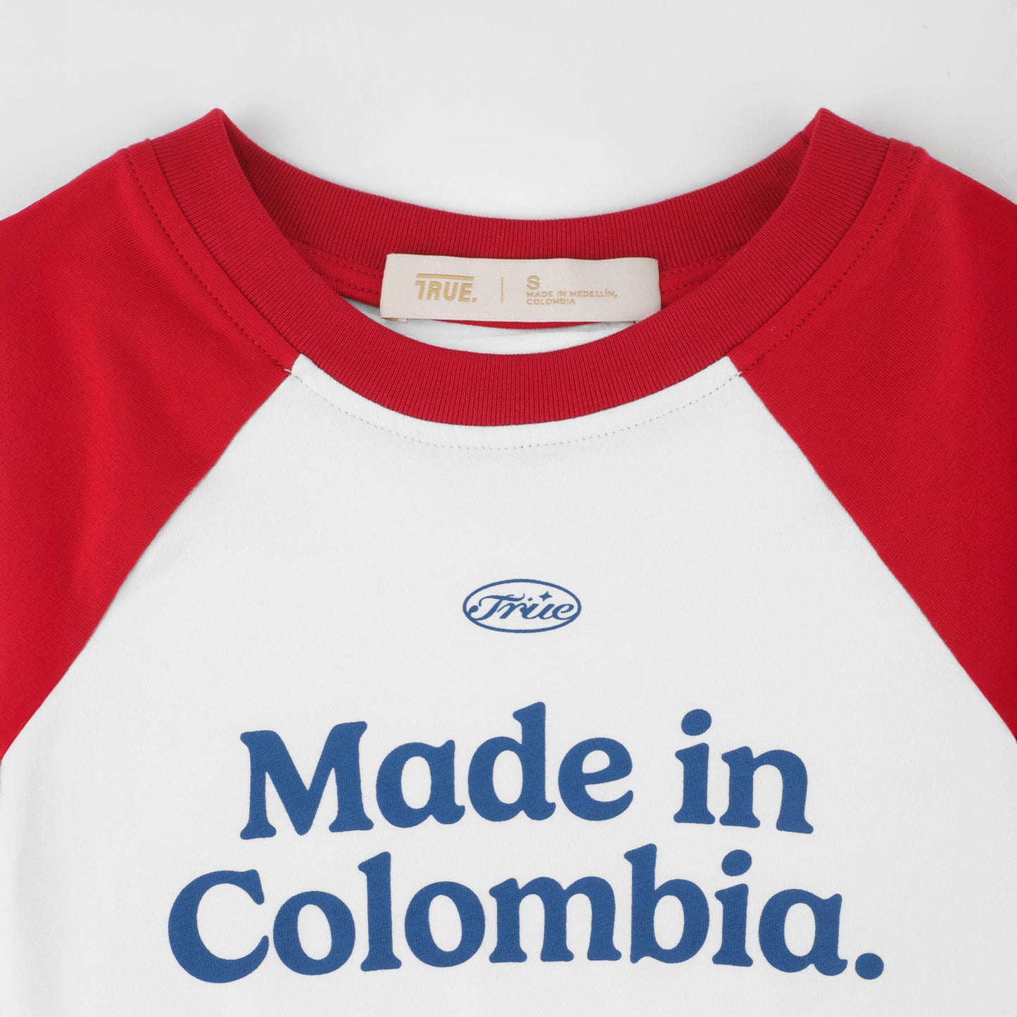 COLOMBIA BABY TEE RED TRUE
